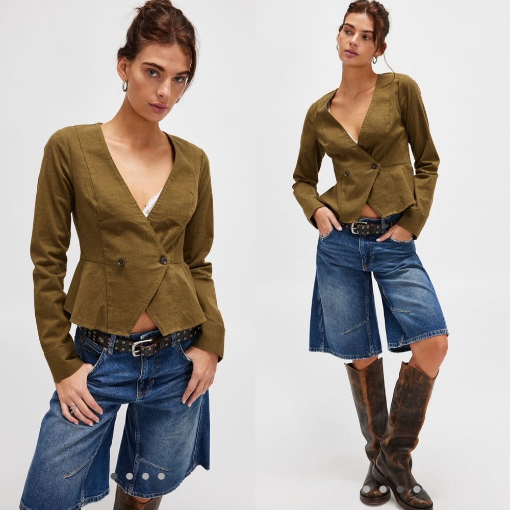 Free people city life blouse